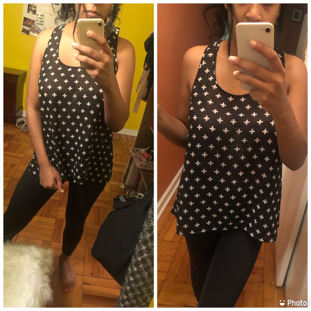 H&M mesh tank small
